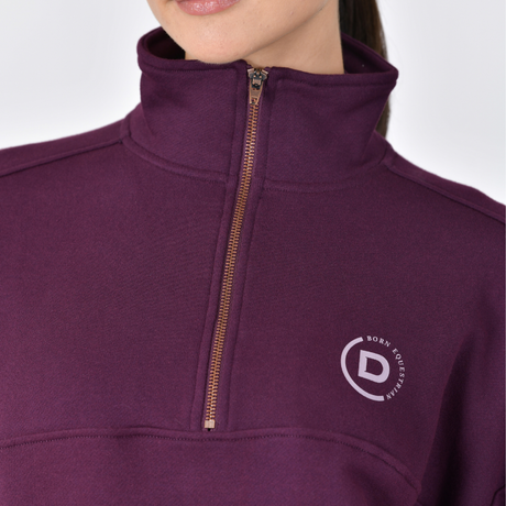 Dublin Ladies 1/4 Zip Fleece Pullover #colour_purple-violet