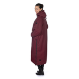 HKM Extra Long Riding Jacket -Julie- #colour_bordeaux