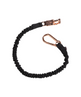 HKM Elastic Bungee Trailer Tie -Rosegold- #colour_black-rose-gold