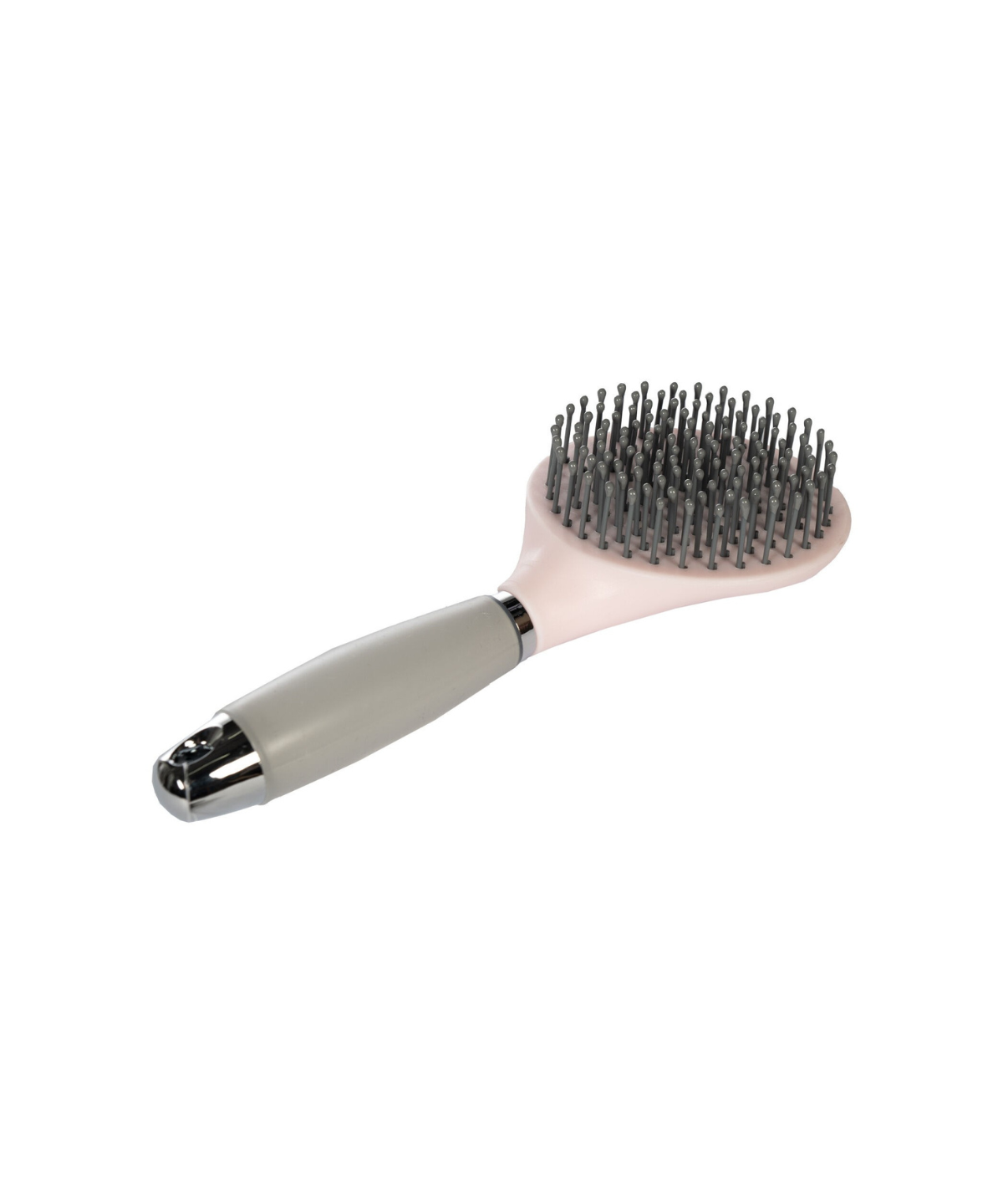 HKM Mane and Tail Brush -Gel- #colour_light-rose-light-grey