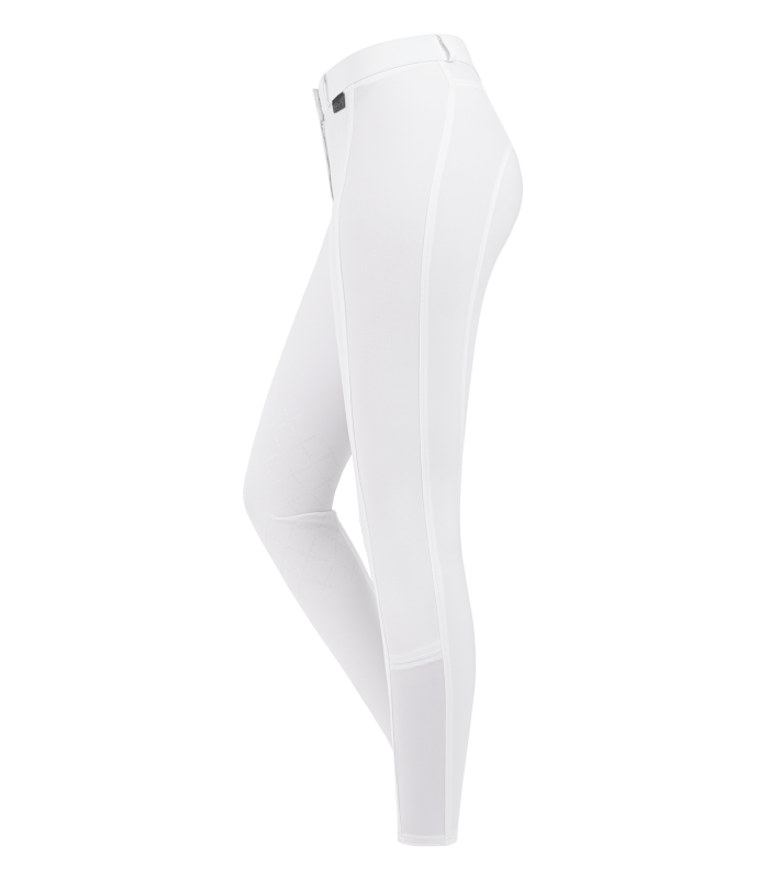 E.L.T Micro Child Knee Silicone Riding Breeches #colour_white