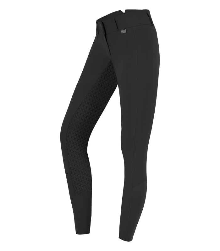 E.L.T Micro Child Sport Silicone High Waist Riding Breeches #colour_black