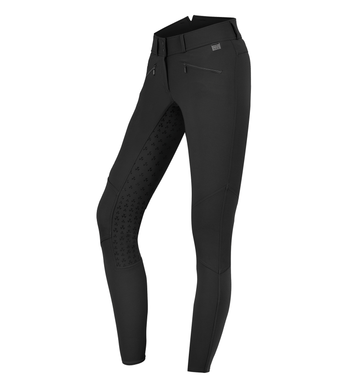 E.L.T Child Hella High Waist Silicone Breeches #colour_black