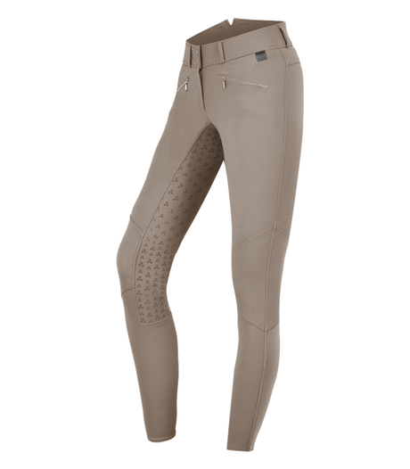 E.L.T Ladies Hella High Waist Silicone Breeches #colour_beige