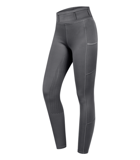 E.L.T Ladies Ella Glam Riding Leggings #colour_asphalt