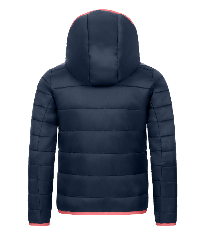 E.L.T Lucky Liv Children's Quilted Jacket #colour_night-blue