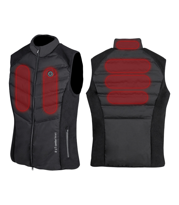 E.L.T Comfort Heat Heated Vest #colour_black