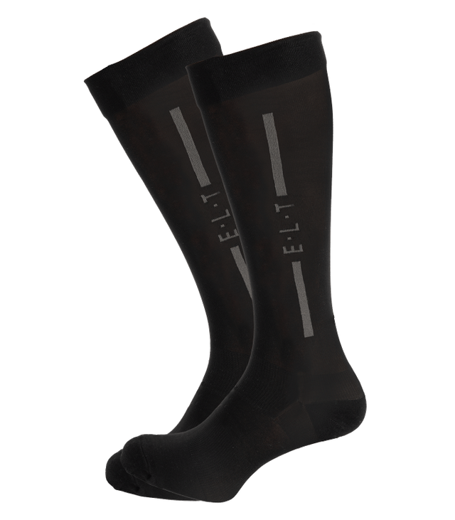 E.L.T Performance Riding Socks #colour_black