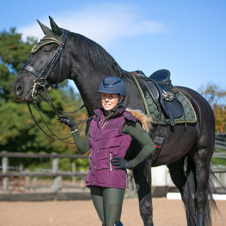 Coldstream Leitholm Quilted Gilet #colour_mulberry-purple