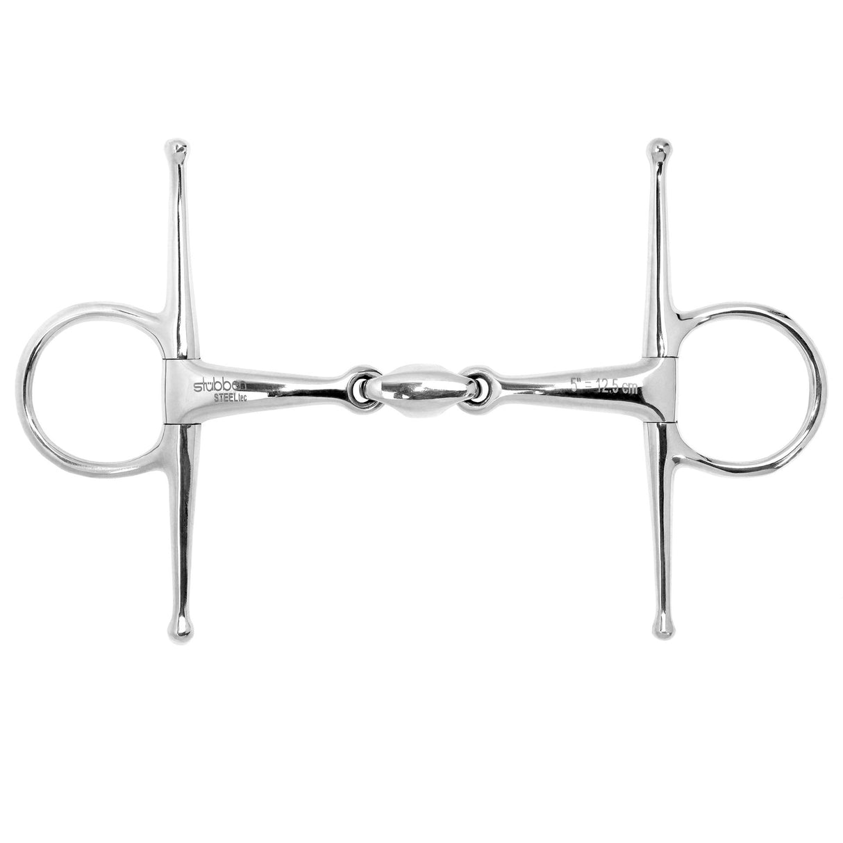 Stubben 2270 Full Cheek Stainless Steel Double Broken Snaffle