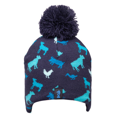 Little Knight Farm Collection Trapper Hat #colour_navy