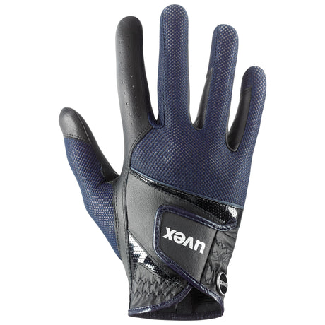 Uvex Sumair Riding Gloves #colour_black-blue