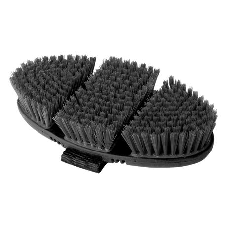 Waldhausen Flex Body Brush, soft synthetic bristles #colour_black-grey