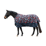 HKM 600D 100g Highneck Rug -Norwich- #colour_blue-with-stars-design