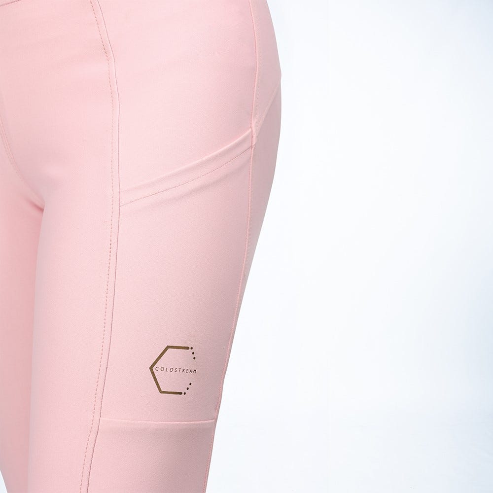 Coldstream Cranshaws Ladies Riding Tights #colour_blush-pink