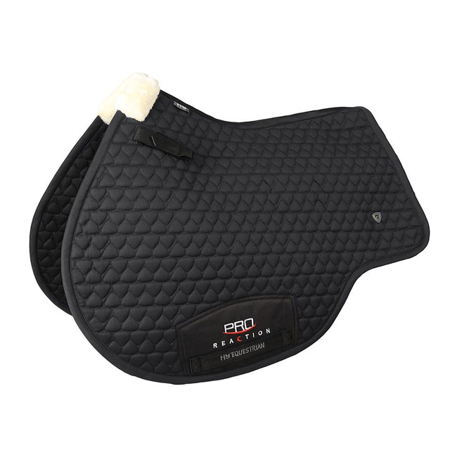 Hy Equestrian Pro Reaction Close Contact Saddle Pad #colour_black