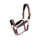 Shires ARMA Padded Headcollar #colour_black-cherry