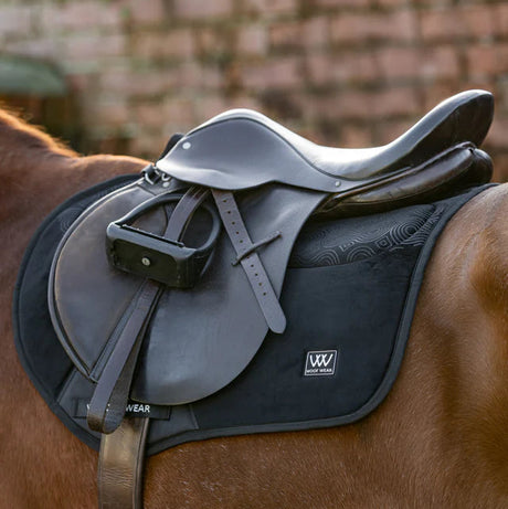 Woof Wear Elite Comfort Plus Close Contact Saddle Pad #colour_black