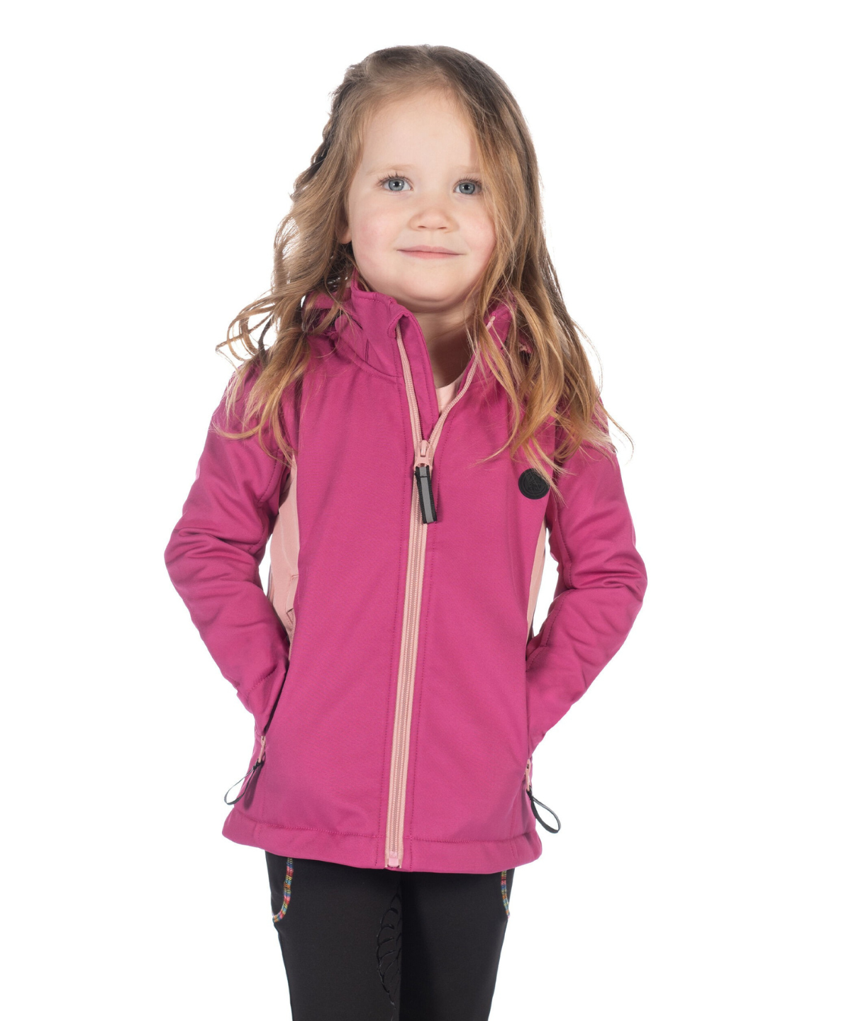 HKM Children's Softshell Jacket -Polly- #colour_magenta