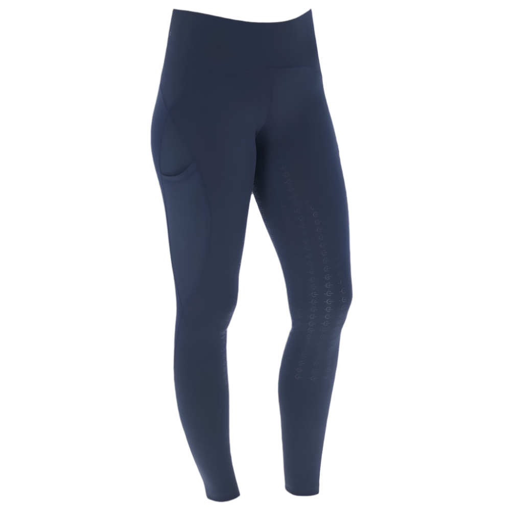 Covalliero Children's Riding Tights #colour_dark-navy