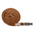 Waldhausen Panic Hook Lead Rope Plus with dark hardware #colour_cinnamon