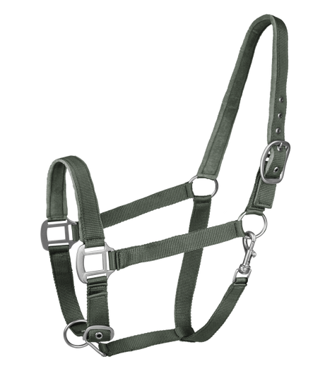 Waldhausen Satin Perlon Halter #colour_dark-olive