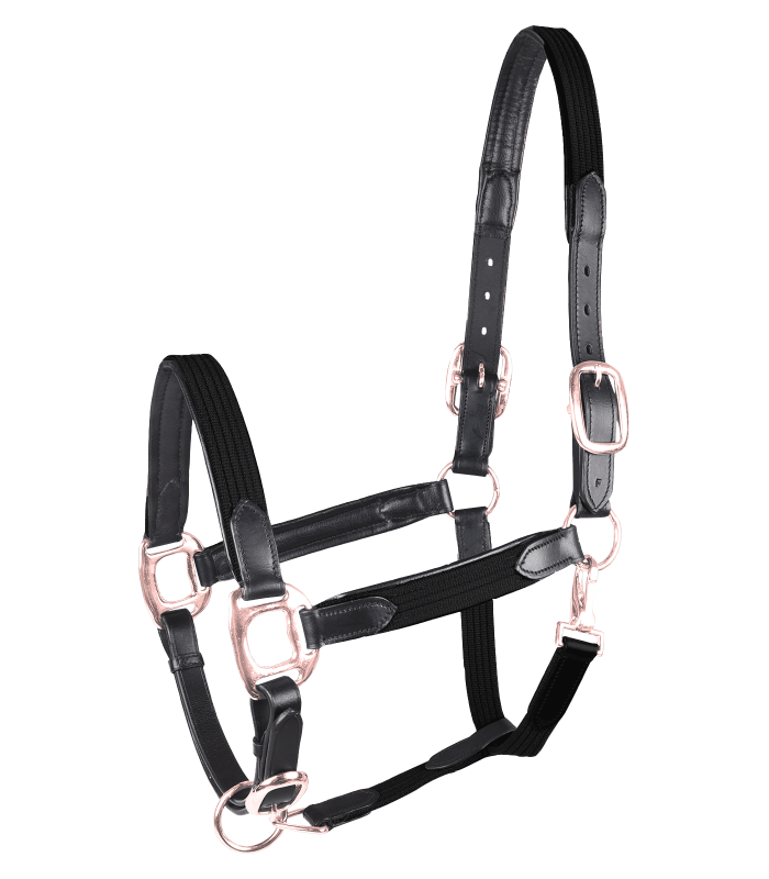 STAR MIX Halter #colour_black-rosegold