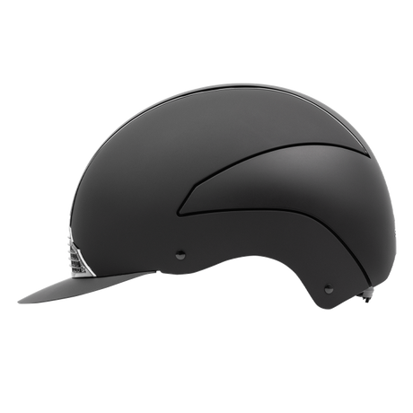 SWING H24 Chrome Riding Hat #colour_matt-black
