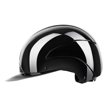 SWING H24 Lady Glossy Riding Hat #colour_black-glossy