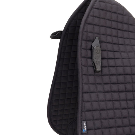 Shires ARMA Deluxe Cotton Dressage Saddlecloth #colour_black