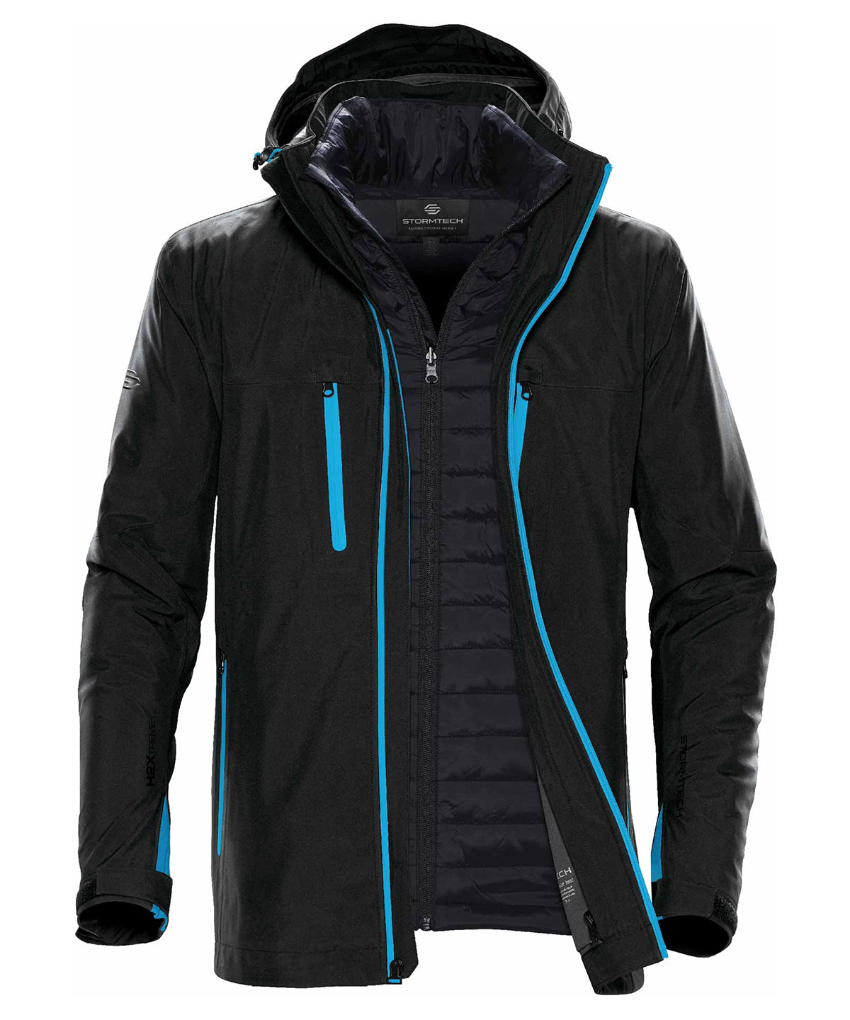 Stormtech Matrix System Jacket #colour_black-electric