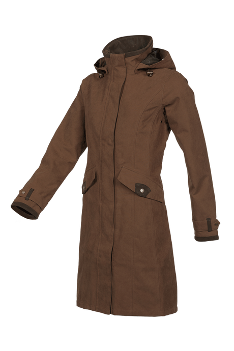 Baleno Chelsea Ladies Country Coat #colour_earth-brown