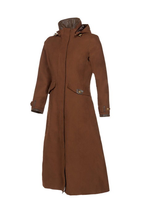 Baleno Kensington Ladies Riding Coat #colour_earth-brown
