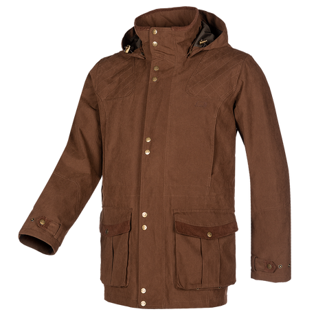 Baleno Oakwood Mens Durable Country Coat #colour_earth-brown