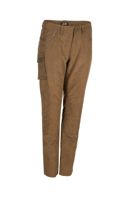 Baleno Esher Technical Ladies Trousers #colour_earth-brown