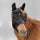 Waldhausen Premium Fly Mask With Ears #colour_black