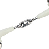 Shires EquiKind Softie Flat Ring Eggbutt Peanut Link