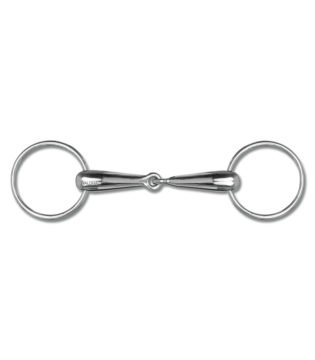 Waldhausen Stainless Steel Hollow Snaffle Bit