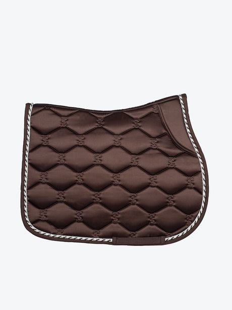PS of Sweden Coffee Signature Jump Saddle Pad #colour_coffee