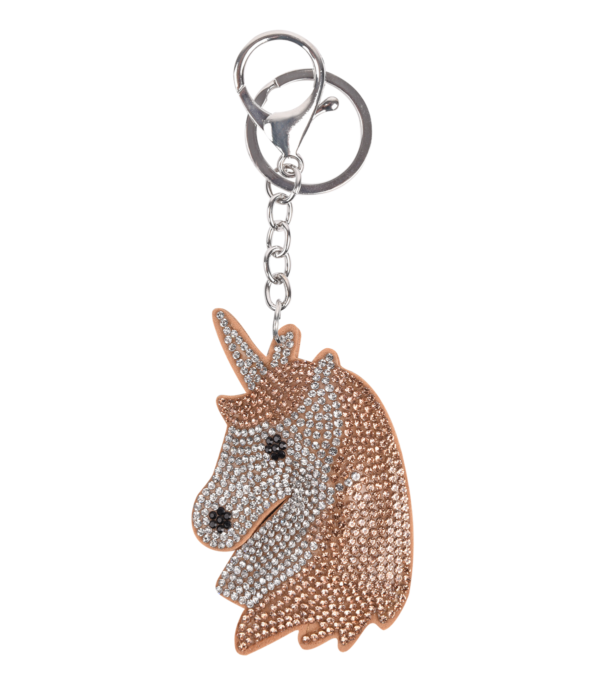 Waldhausen Unicorn Head Key Ring #colour_silver