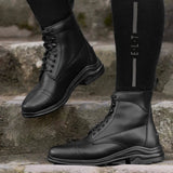 E.L.T Clever Comfort Laced Jodhpur Boot #colour_black