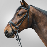 Waldhausen Star Diamond Bridle #colour_black-black