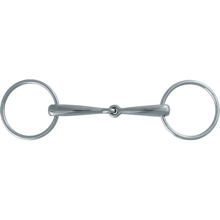 Stubben 2226 Loose Ring Stainless Steel Single Jointed Snaffle