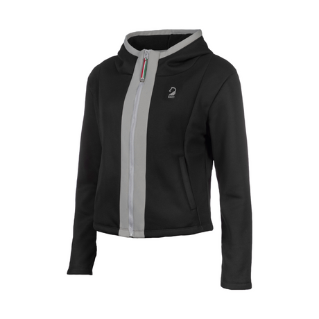 HKM Women's Sweat Jacket -Livigno- #colour_black