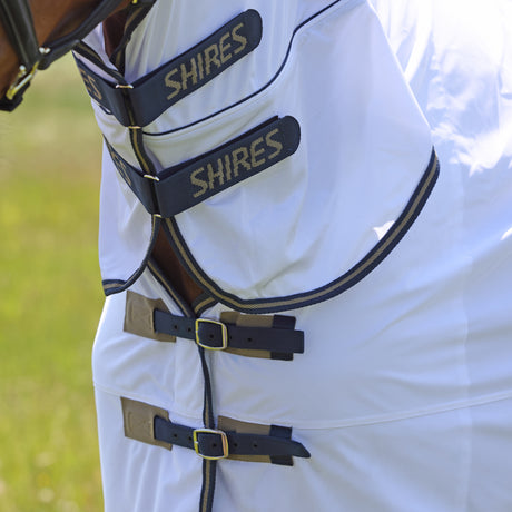 Shires Tempest Original Fly Combo Rug #colour_white-navy