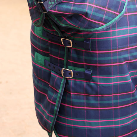 Shires Tempest Plus 100g Stable Combo #colour_navy-tartan