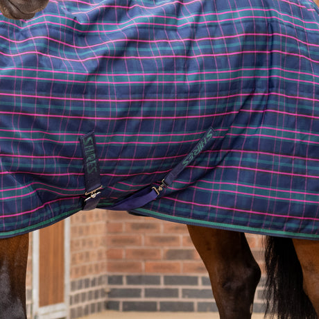 Shires Tempest Plus 100g Stable Combo #colour_navy-tartan