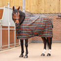 Shires Tempest Plus Lite Stable Rug #colour_green-tartan