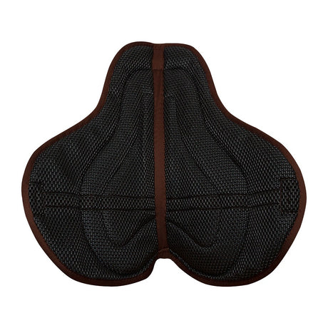 ThinLine Comfort Bareback Saddle Pad With Girth #colour_brown