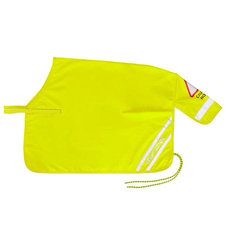 Shires EQUI-FLECTOR® Waterproof Quarter Sheet #colour_yellow